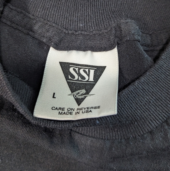 Vintage 80's BON JOVI ROCK Concert T Shirt Size Large SSI Tag - Picture 7 of 8